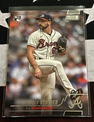 2022 Topps Stadium Club Spencer Strider #296 Atlanta Braves Rookie RC