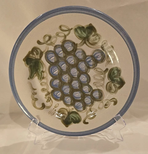 Vintage John B Taylor Vintage Blue Dinner Plate,Vintage Louisville Stoneware...