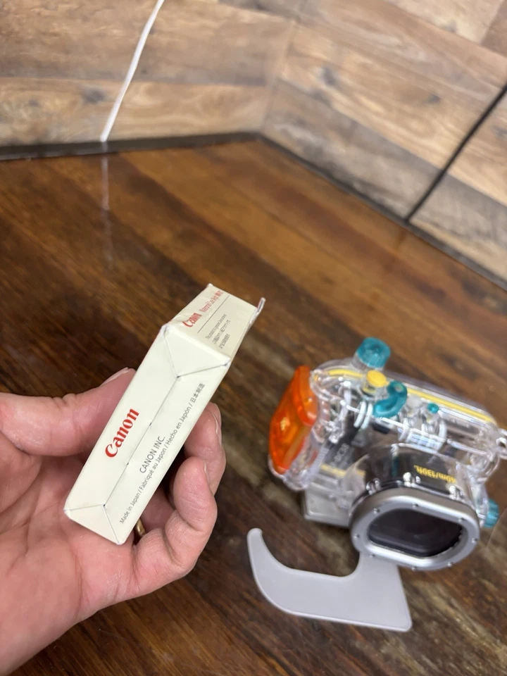 Canon Underwater Camera WP-DC38 Waterproof Case Weight WW-DC1 - Image 3 of 4