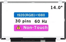 14.0" LCD Screen for Lenovo Flex 3 1480 FHD 30pin Non-Touch Display