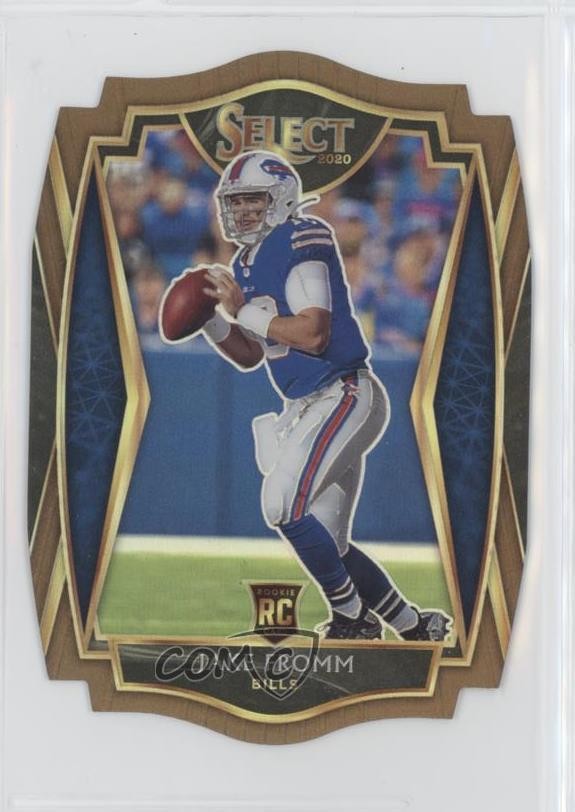 2020 Panini Select Premier Level Copper Prizm Die-Cut /355 Jake Fromm #149 0eo6