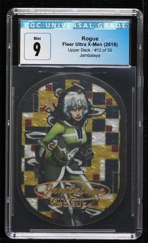 2018 Fleer Ultra Marvel X-Men Jambalaya Rogue #12 CGC 9 Mint z9h