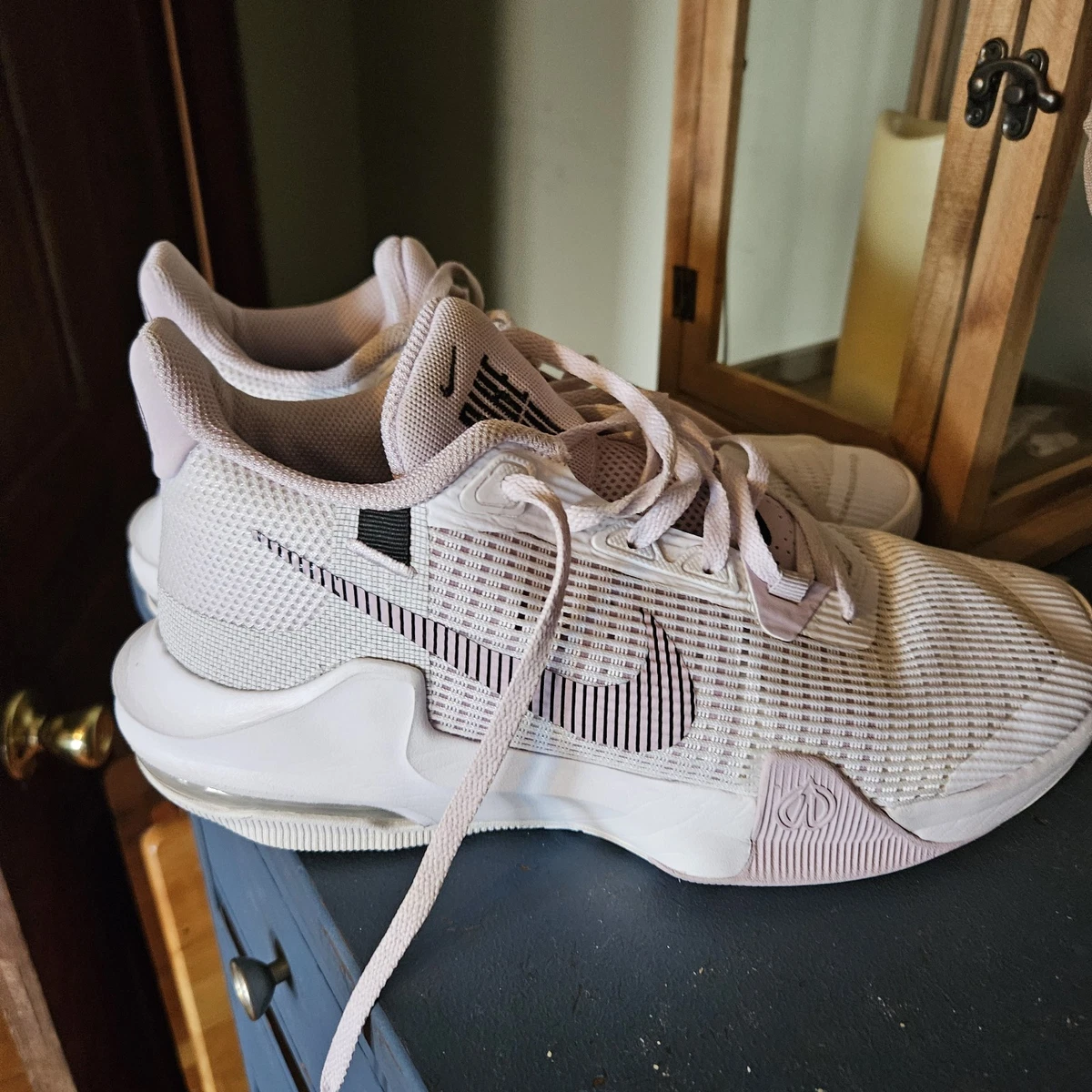 Nike Mens or Unisex Nike Air Max Impact 3 White Doll‎ White Purple Size 8 2022 Nike Air Max Impact 3 White Doll for Sale | Authenticity  main image 4