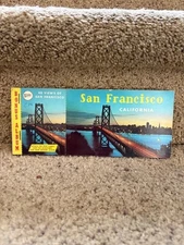 San Francisco Postcards + Miniatures Album California Booklet Vintage (40 views)