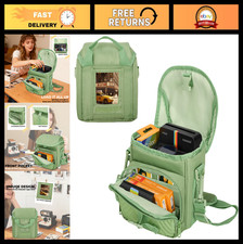 Instant Camera Case for Polaroid Now 3rd/2nd Gen Sling Bag with Clear Display,