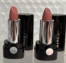Marc Jacobs Le Marc Lip Creme Lipstick CREAM AND SUGAR 284 (Set 2x) 0.05 oz New