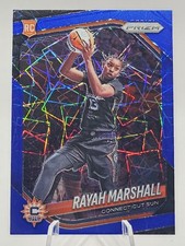 2025 Panini Prizm WNBA Rayah Marshall (RC) #47 Blue Velocity Prizms Sun