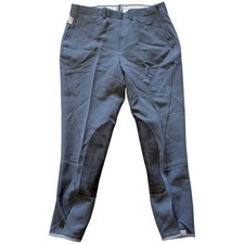 The Tailored Sportsman English Habits Gray Equestrian Riding Breeches Size Small