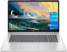 HP 17.3 Business Laptop Intel Core i3 Processor 8GB RAM 256GB SSD Wi-Fi 6 Win11