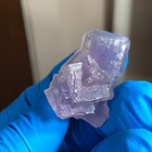 Columnar Cubic Fluorite Crystal Cluster w Stand Natural Mineral Specimen KLP-44 — photo 8