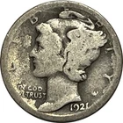 1921-D Mercury Silver Dime - Key Date! - Ships Free!