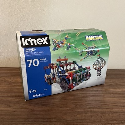 K NEX Imagine 70 Model Building Set 705 Pc Box 70 Models Complete Construction