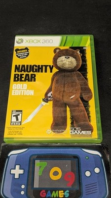 Naughty Bear Gold Edition (Microsoft Xbox 360, 2011)