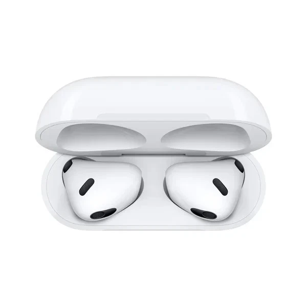 Apple AirPods 3. Generation Lightning Ladecase Weiß Bluetooth In-Ear (MPNY3ZM/A) - Bild 4 von 4