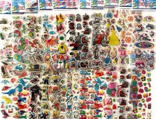 25 Different Sheets, 3D Puffy Stickers, Bulk stickers for Kids birthday gifts