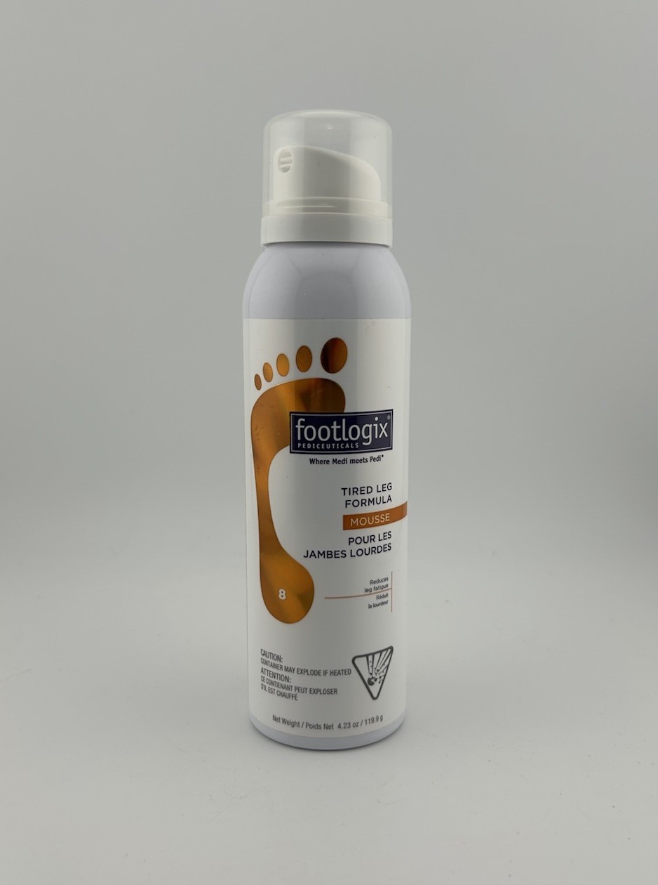 Footlogix Pediceuticals - Tired Leg Formula Mousse 4.2 oz - Reduced Leg Fatigue