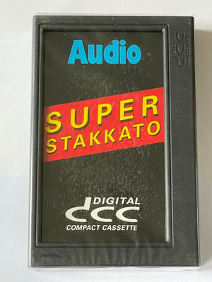 Audio Super-Stakkato DCC Digital Compact Cassette New Sealed