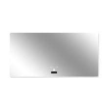 Large Waterproof Smart Bathroom Mirror with LED Backlight Dimmable Frameless