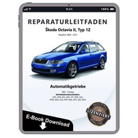 Skoda Octavia 2004-2013 6 Gang Automatikgetriebe 09G Werkstatthandbuch Pdf Datei