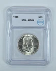 1948 Franklin Half Dollar MS64 ICG