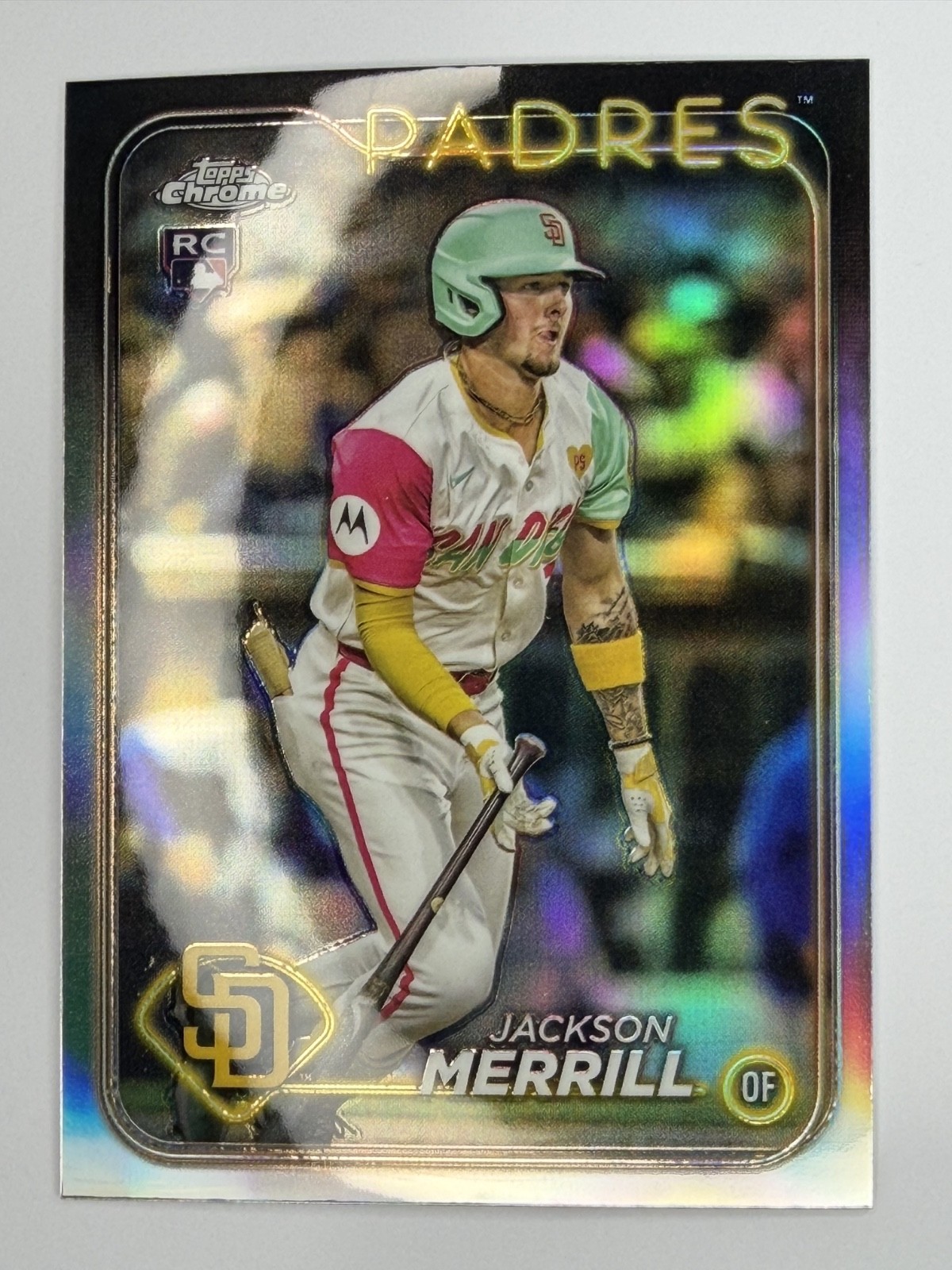 JACKSON MERRILL 2024 Topps Chrome Update #USC153 Rookie RC Refractor