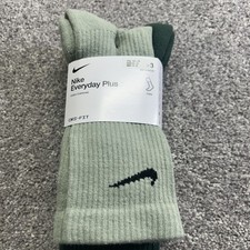 Nike Everyday Plus DRI-FIT Crew Socks 3 Pack Unisex Adults, Youth New R6