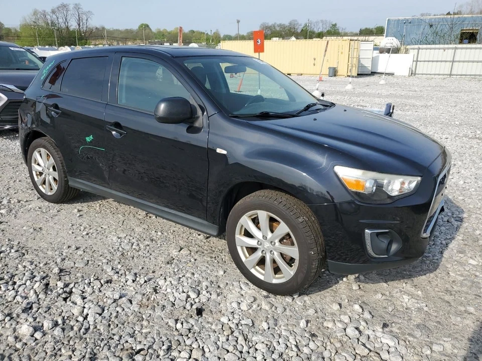 2013 Mitsubishi Outlander Sport зеркало заднего вида черный б/у 136K миль - Изображение 4 из 4