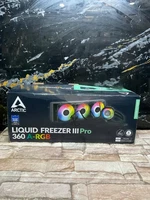 Arctic Liquid Freezer III Pro 360 A-RGB Liquid CPU Cooler Black Multicolor