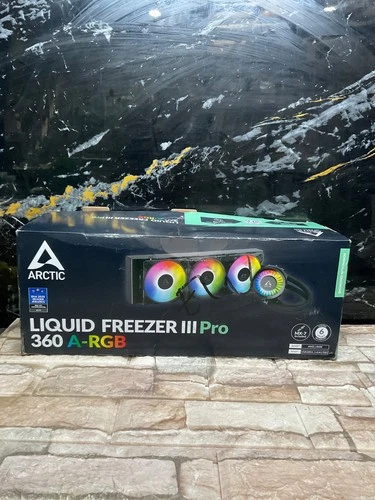 Arctic Liquid Freezer III Pro 360 A-RGB Liquid CPU Cooler Black Multicolor