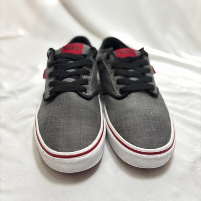 Vans Atwood Mens Size 11 Textile Gray Athletic Casual Sneakers