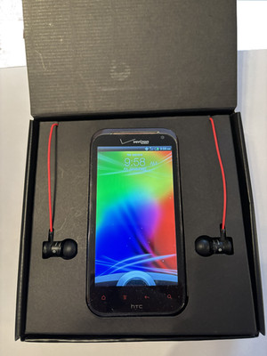 HTC Rezound - Black (Verizon) Smartphone Cell Phone 4G LTE