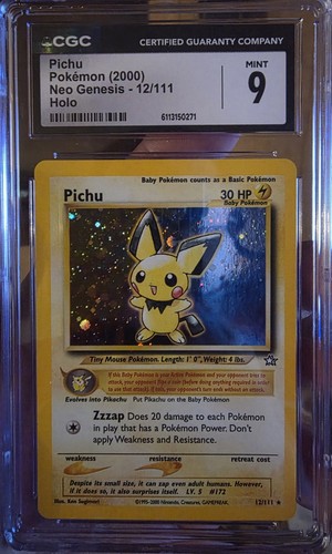 Pichu 12/111 Neo Genesis Holo