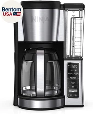 12-Cup Programmable Coffee Brewer, 2 Brew Styles, Adjustable Warm Plate, 60Oz Wa