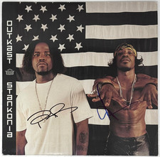 Outkast Andre 3000 & Big Boi Signed Autograph Stankonia Vinyl Record Album ACOA