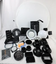 Interfit Strobies Lot, Flex Mount, Snoot, Micro Apollo, S Type Speedlite