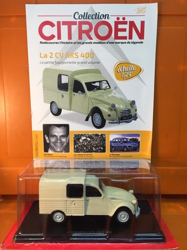 Modèle Réduit CITROËN TRACTION Ambulance Malle Bombée 1/24 - N°48 De Collection - NEUF Avec Fascicule