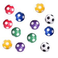 6Pcs Foosball Table Balls Mini Replacement Foosballs Soccer