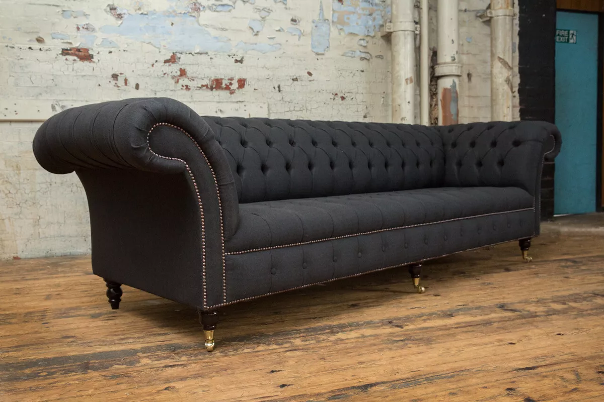 Charcoal 4 seater sofa deals