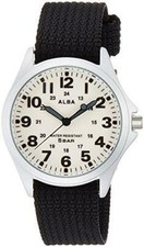  Seiko Watch  Alba Quartz All Lumi Men's Sports AQPK401 Black