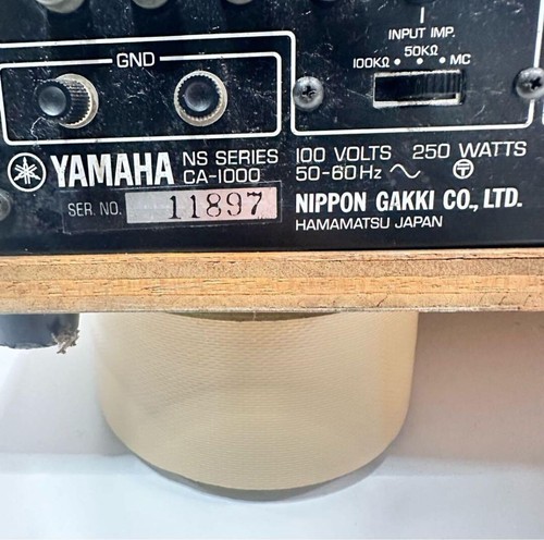 【AS-IS】YAMAHA CA-1000 Stereo Premain Amplifier Fully Working Confirmed from JP - Picture 9 of 10