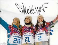 Team USA Snowboarder Kaitlyn Farrington Signed Autographed 8x10 COA