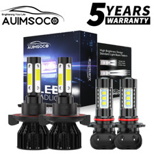 For Ford F-250 F-350 Super Duty 2005-2020 6000k Led Headlight Fog Light Bulbs For Ford F-250 F-350 Super Duty 2005-2020 6000k Led Headlight Fog Light Bulbs