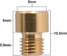 Genuine Mikuni Carburetor Large Thread Round Size 60 Main Jet VM11/22/60