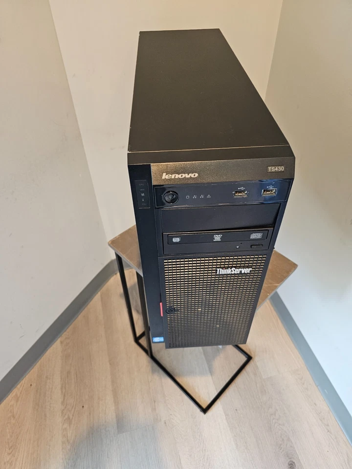 Lenovo ThinkServer TS430 Tower Intel Xeon E3-1220 3.1GHz, NO HDD,16GB RAM, NO OS - Image 3 of 4