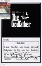 Francis Ford Coppola Signed The Godfather 11x17 Movie Poster Photo JSA COA