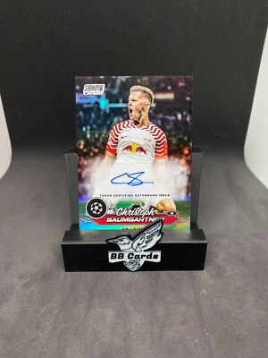 Topps Stadium Club Chrome UCL 2023/24 Christoph Baumgartner Auto RB Leipzig