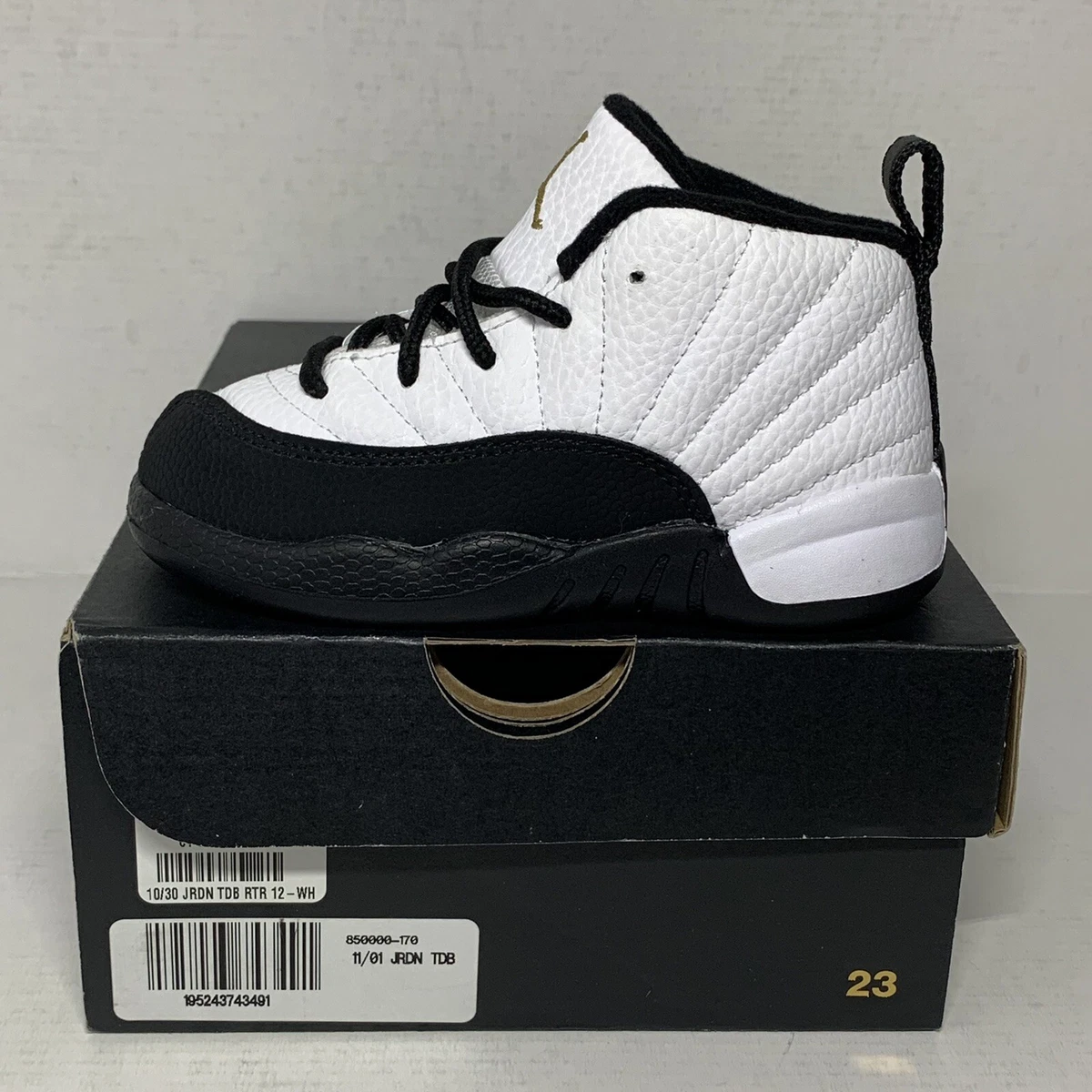 Black retro 2025 12 toddler