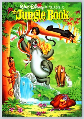 Postcard The Jungle Book Walt Disney Classic Movie