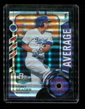 2014 Bowman Platinum Corey Seager Average Tools Die Cut TDC-CS Baseball Card