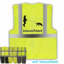 Mantrailing 4 Sicherheitsweste ★ WUNSCHTEXT ★ Warnweste Hundesportweste Fährten